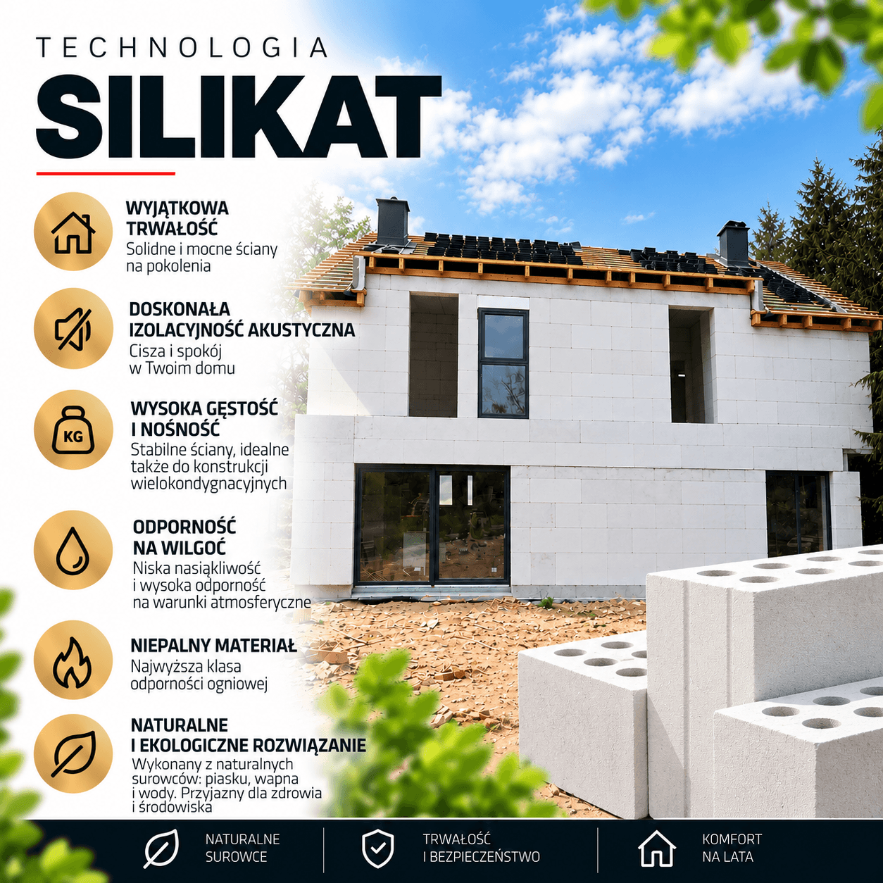 Silikaty — technologia budowy domu murowanego w Poznaniu